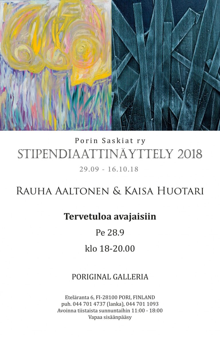 Porin Saskioiden taidenäyttely