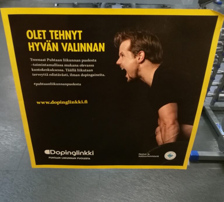 Puhtaan liikunnan puolesta