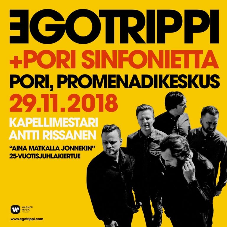 Egotrippi Sinfoniettan vieraana