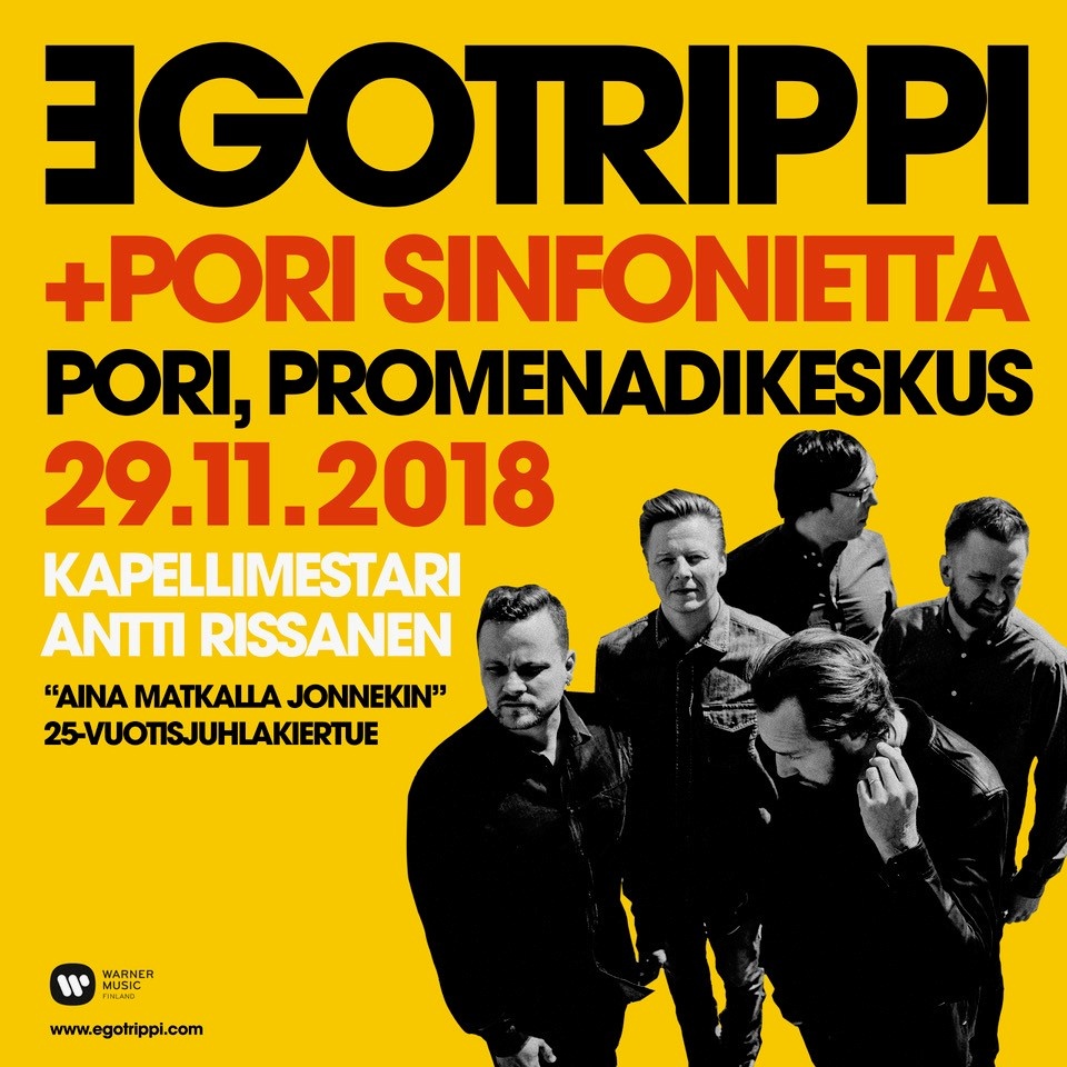 Egotrippi Sinfoniettan vieraana