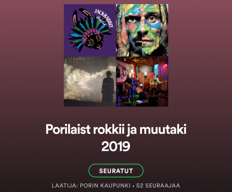 Kuvakaappaus Spotifystä