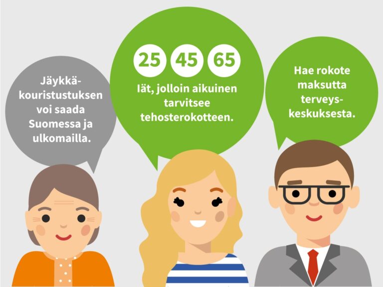 Iät jolloin jäykkäkouristusrokote tulee uusia