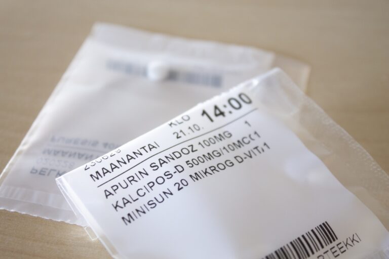 Lääkkeiden annosjakelun kerta-annokset