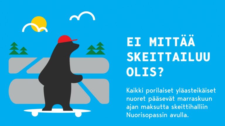 Maksuton marraskuu skatehallissa
