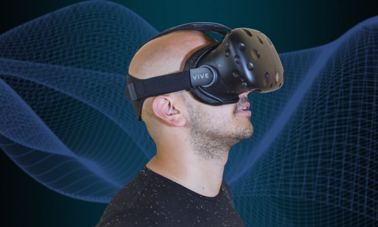 VR,lasit, kuvituskuva