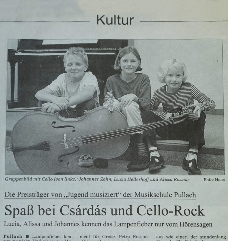 Vanha lehtiartikkeli