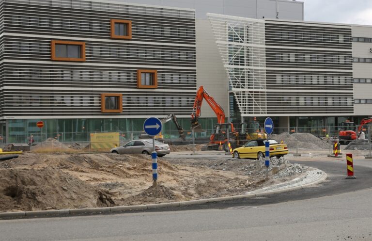 Rakennustyömaa