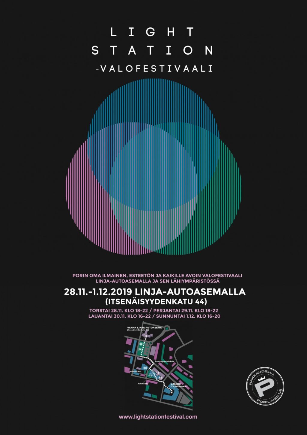 Valofestivaalin juliste