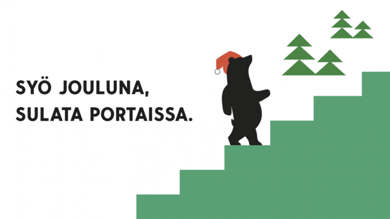 Karhu portaissa