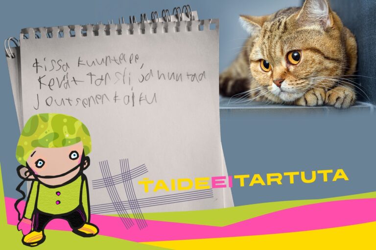 Taide ei tartuta! Ota kuva, tee haiku, piirrä, tanssi, jonglööraa - jaa se #taideeitartuta
