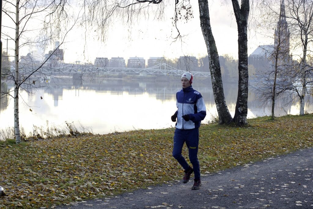 Juoksija syksyllä