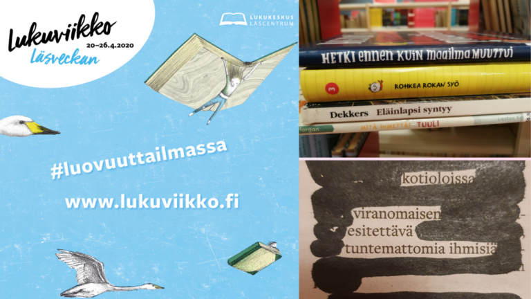 Kuvituskuva Lukuviikko 2020