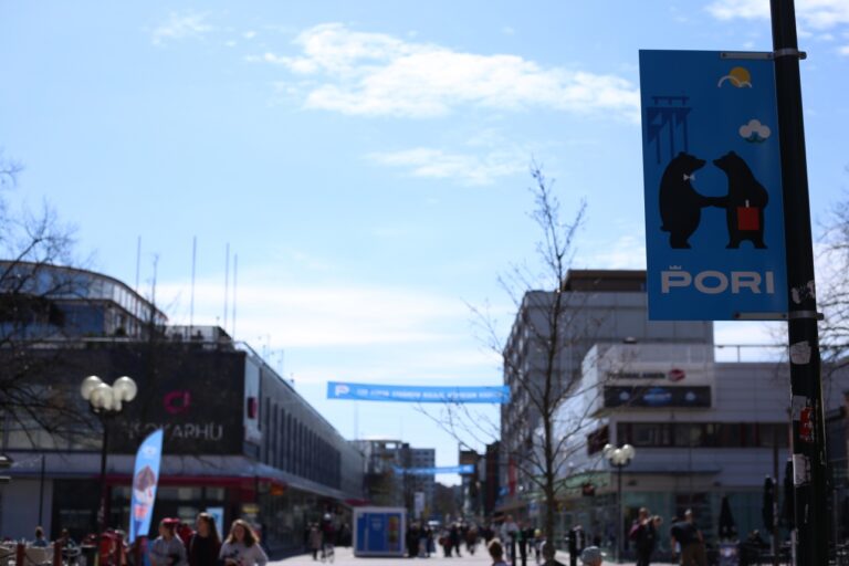 Kävelykatu kesällä
