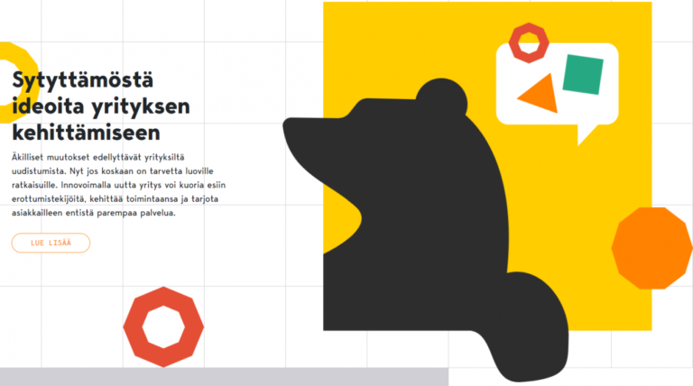 Kuvakaappaus Sytyttämön verkkosivuilta