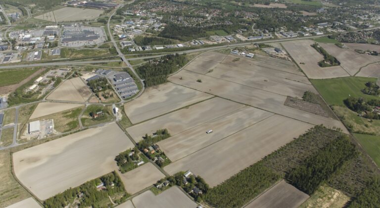 Honkaluodon aluetta ilmakuvassa (2019)