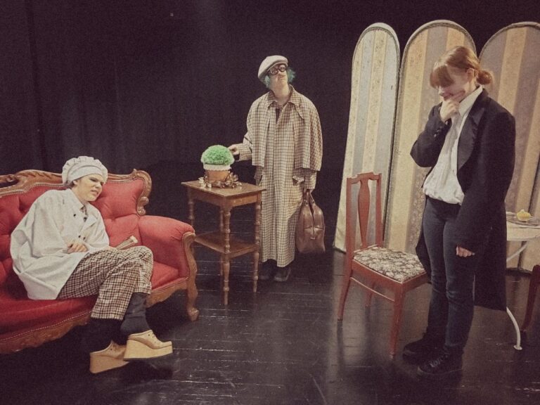 Tapahtumatalli-hankkeen pienryhmän teatteriharjoitukset