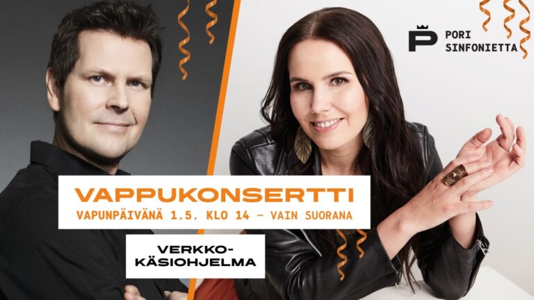 Heikki Elo ja Anne Mattila verkkokäsiohjelman kuvituksessa.
