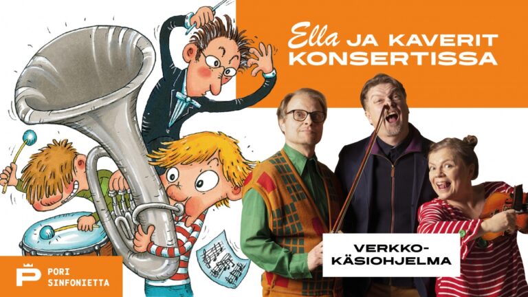 Ella ja kaverit konsertissa -verkkokäsiohjelma.