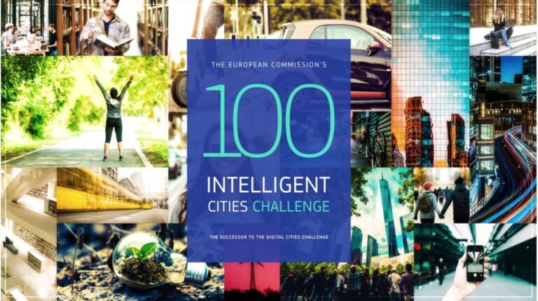 Intelligent Cities Challenge -hankkeen kuvituskuva