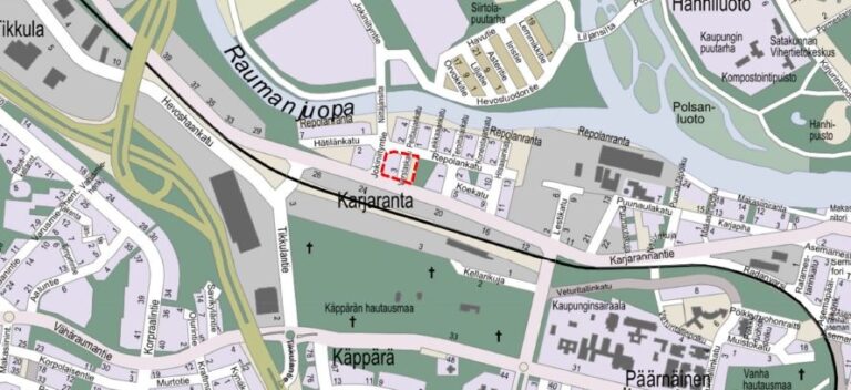 1752 sijainti opaskartalla