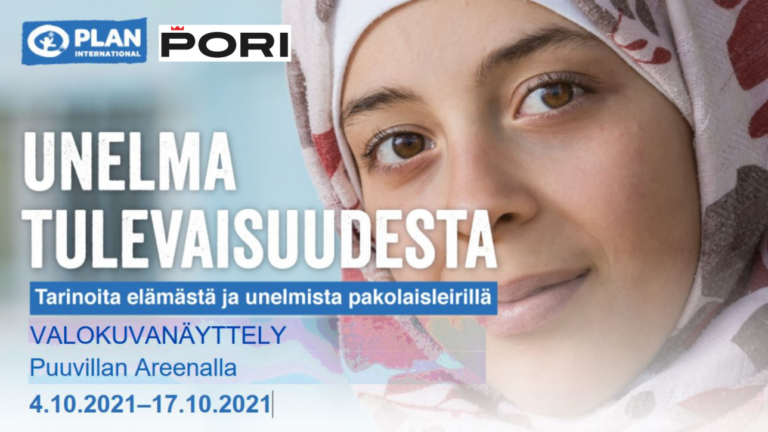 Unelman tulevaisuudesta -valokuvanäyttelyn juliste