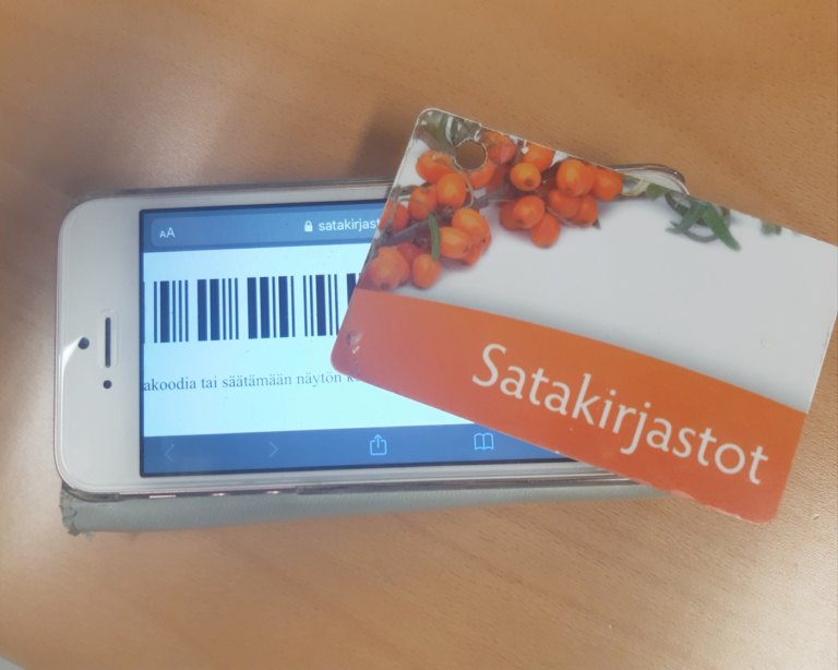 Kirjastokortti ja mobiilikortti