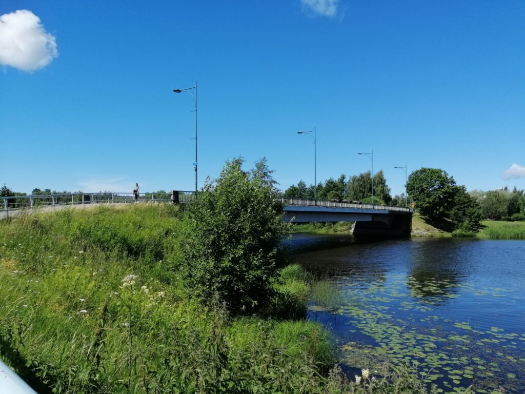 Raumansilta kesällä