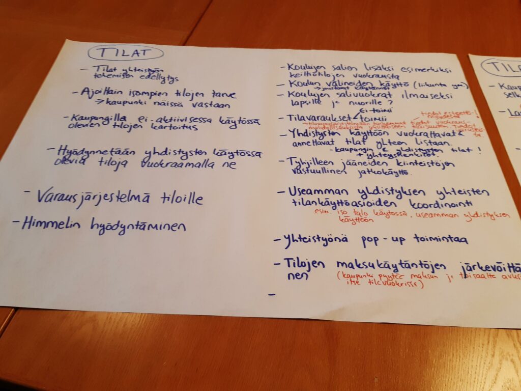 Ryhmmätyöskentelyn muistiinpanoja
