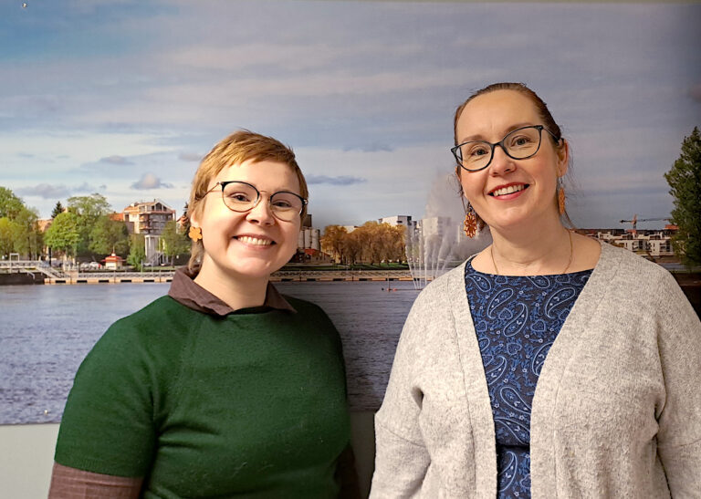 Ohjaamo Porin Onni-työntekijät Kaisa ja Tiina