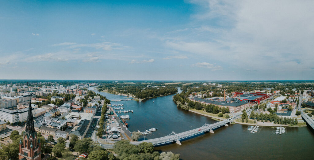 Ilmakuva Porista