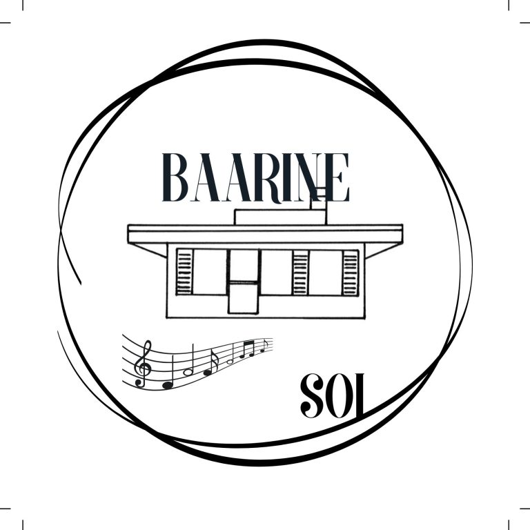 Baarine Soi -tapahtuman musta logo valkoisella pohjalla