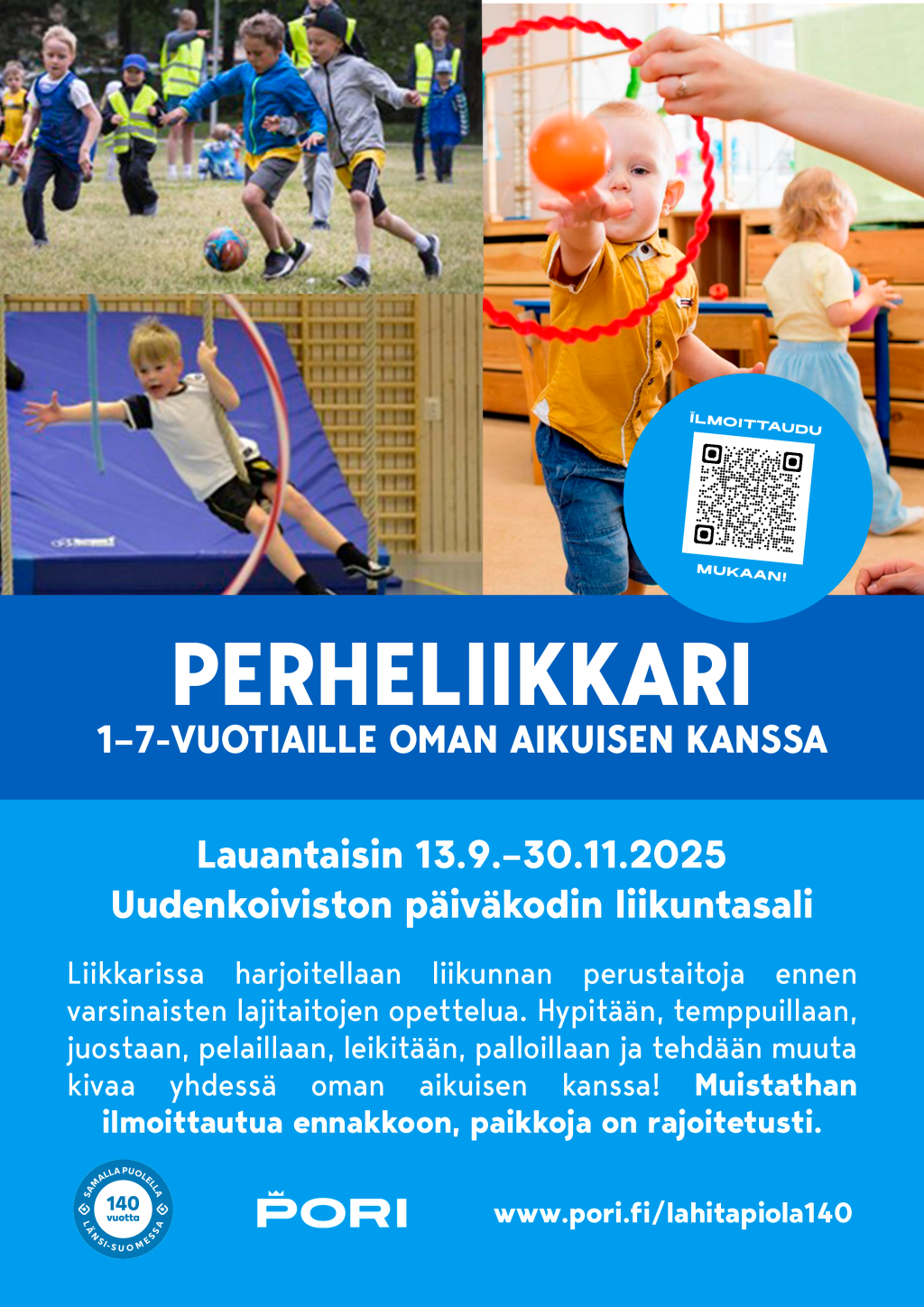 Perheliikkarin mainos