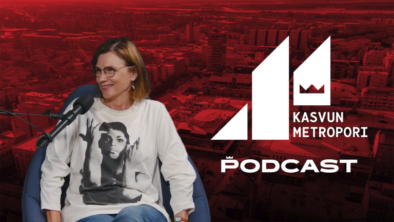Mari Rantasila Kasvun metropori -podcastissa