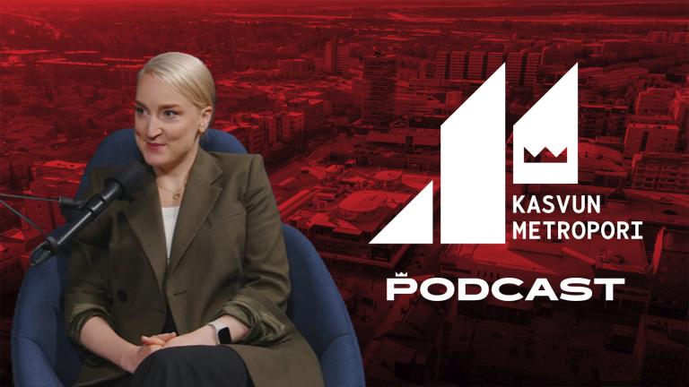 Jarna Hyvönen Kasvun metropori -podcastissa