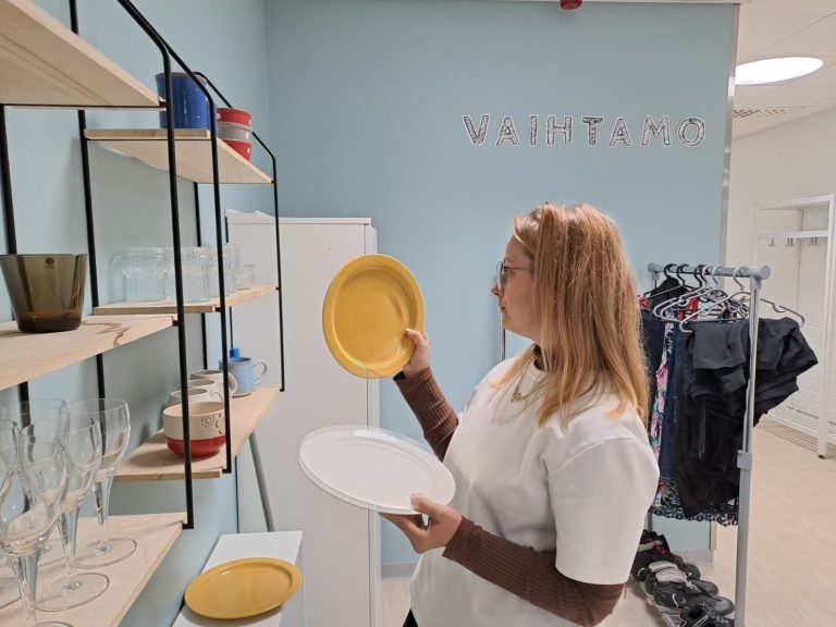 Nuorten kierrätyspiste Vaihtamo