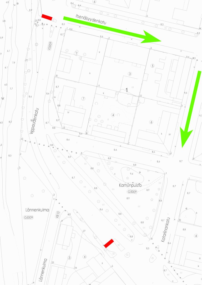 Satakunnankadun liikennejärjestelyt