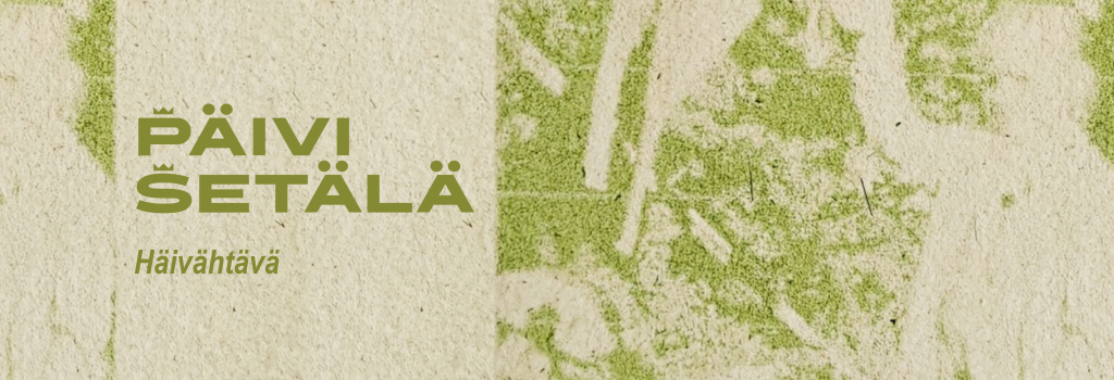 Päivi Setälän teos Häivähtävä (yksityiskohta)