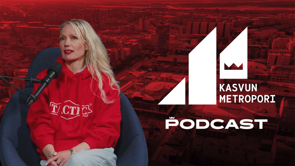 Katriina Heljakka Kasvun metropori -podcastissa